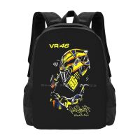 ☋✱✗ Yellow Doctor 3D Print Design Backpack Student Bag Rider Moto Gp Superbike Sport Best Selling Trending