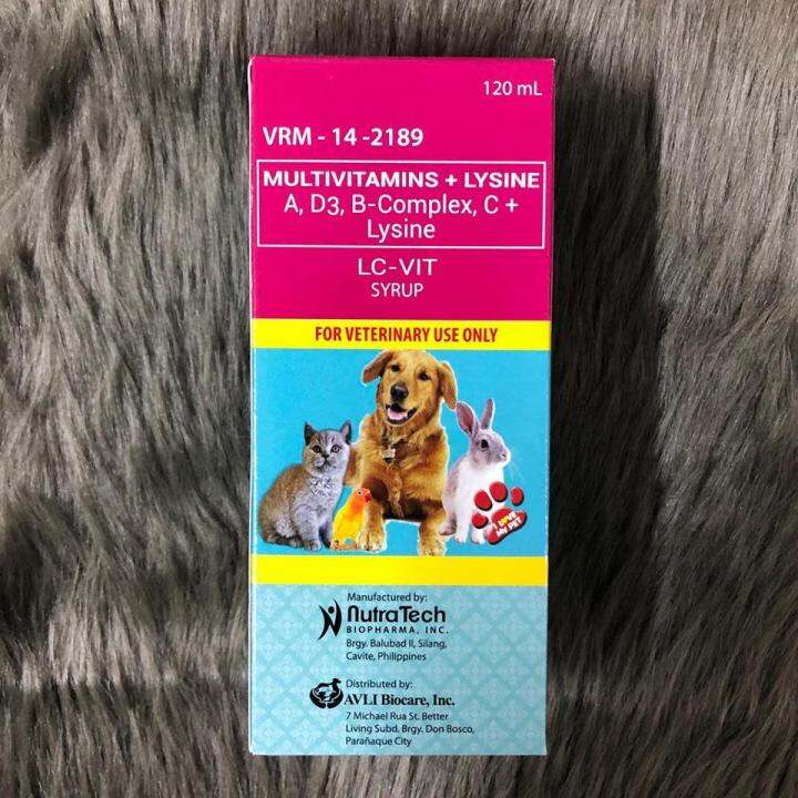 LC Vit Multivitamins for Dogs and Cats 120 ml Lazada PH