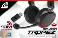 SIGNO E-Sport WP-600 TROPEZ 2.4G Wireless Gaming Headphone USBหูฟังไร้สาย