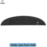 แผ่นฝาปิดแผงควบคุมแผงหน้าปัด Tesla รุ่น Y 17-23ป้องกันการลื่นพรมกันลื่นอุปกรณ์ตกแต่งรถยนต์ภายใน