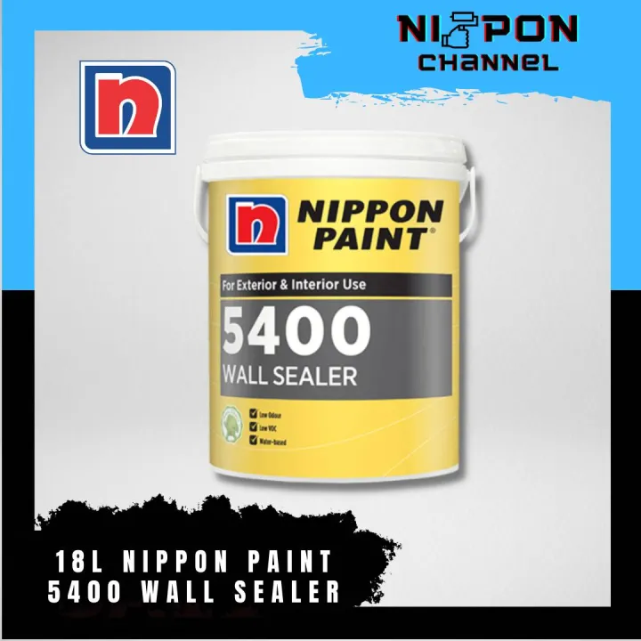 CAT SEALER / ALAS UNTUK DINDING DALAM RUMAH DAN LUAR RUMAH// Nippon