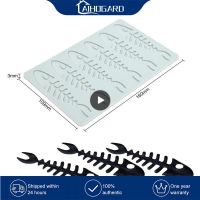 【lz】♀❈  Molde de osso de peixe macio deformado Molde azul claro Empresa Wobble Plate Molde do bolo Mobiliário doméstico 1-7pcs