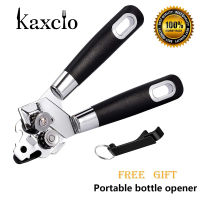 Kaxcio ที่เปิดกระป๋อง,3 in 1 Manual CAN openers,with Smooth EDGE Handy Food-Safe stainless STEEL Smooth Easy Operation with ERGONOMIC Grips