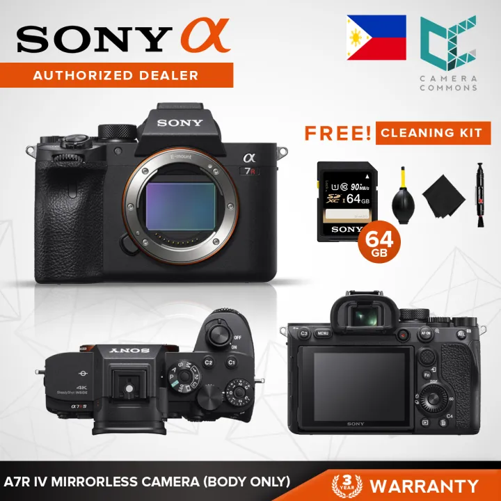 Sony ILCE-7RM4/ A7RM4 Alpha E-mount Camera with Full-frame Sensor, Body ...