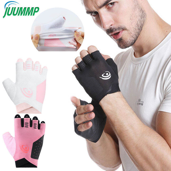 Fingerless outlet lifting gloves