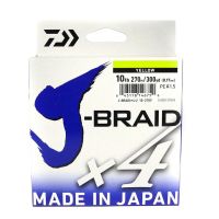 【CC】 Daiwa J Braided X4 Fishing 270M PE 4 Strand 6-50LB Multifilament for Carp Wire