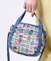 LeSportsac 2021ใหม่แฟชั่นพิมพ์สนุกกระเป๋าสะพายไหล่เดียว8056