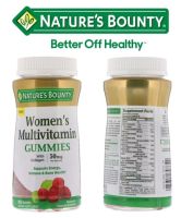 Natures Bounty, Womens Multivitamin Gummies, Raspberry Flavored, 50 mg, 90 Gummies