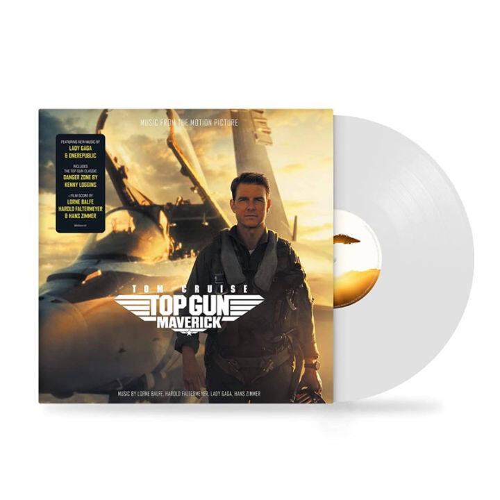 แผ่นเสียง-top-gun-maverick-music-from-the-motion-picture-white-vinyl-lp-album-canada-มือหนึ่ง-ซีล