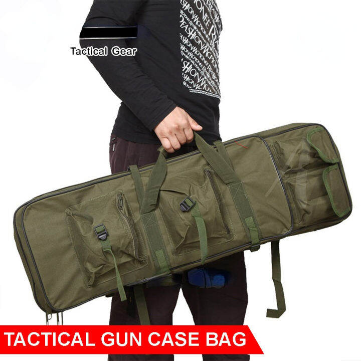 Ready Stock】 85cm 100cm 120cm Tactical Molle Bag Nylon Gun Bag Rifle