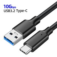 USB3.2 10Gbps Cable USB Type A to USB C 3.2 Gen2 Cable Data Transfer USB C SSD Hard Disk Cable 3A 60W QC 3.0 Fast Charging Cables  Converters