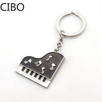 【YF】 Metal 2019 New Pendant Keychain Alloy Keyring Musical Keyboards Chain Holder Wholesale Fashion Accessories