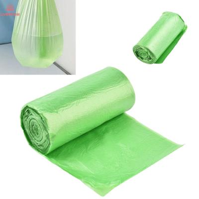 【 Liveroom】ถุงขยะย่อยสลายได้ตามธรรมชาติสีเขียวสำหรับการทำปุ๋ยหมักแบบพกพาทนทาน