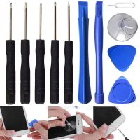 11-IN-1 Hand Tool Kit Opening Pry Bar Screen Disassemble Screwdriver Set Repair Tools for IPhone for Samsung HuaWei Xiaomi Phone Tool Sets