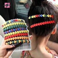 หมวกที่มีสไตล์ใหม่ที่มีสีสันความรักหัวใจผู้หญิงหญิงสาวหวีปิ่นปักผมน่ารักหวานแหว22374454416เครื่องประดับผมน่ารักสำหรับเด็ก