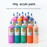 500G Acrylic Paint Enamel Plaster Special Propylene Powder Art Creation Material