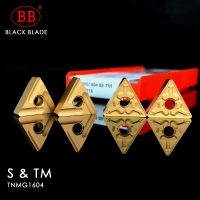 ❍ BB Turning Insert Negative TNMG SNMG CNMG VNMG DNMG TNMG1604 CNC Carbide Lathe Tool Aluminum Stainless Steel Triangular MS TM MA