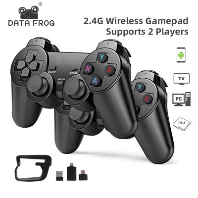 DATA FROG 2.4G Android Dual Wireless Gamepad For PS3 Android Phone Joystick For PC TV Xbox Game Controller For Smart Phone