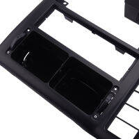 Car Inner Center Console Dash AC Air Vent Grille ABS Black Fit for VW Polo 6N Caddy Seat Ibiza II 2 6N1858071A