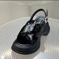 ❂ New Women Sandals High Heels Platform Shoes Open Toe Slippers 2023 Female Summer Party Casual Comfortable Modern Womens Sandals