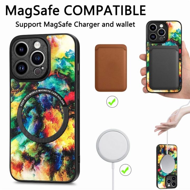 magnetic-magsafe-iphone-14-13-12-xr-x-xs-8-7-6-shockproof-protection-back-cover