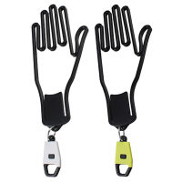 Portable GOLF Glove Holder Rack with Key Chain Hand Shaped Glove Drying Support Frame Hanger Stretcher for Goalkeeper Glove