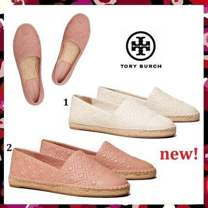 GIÀY SLIP ON TORY BURCH Quilted Flat Espadrille, AUTHENIC 