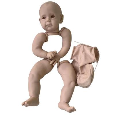 Reborn Dolls With Cloth Body DIY 28 Inches Eyes Lifelike Soft Open Gift Toys Skin Baby Real Christmas