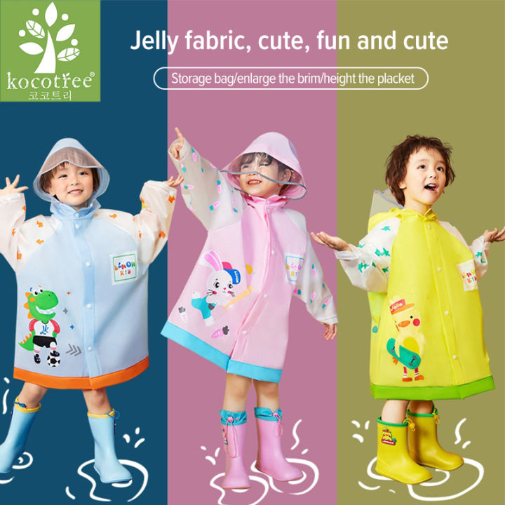 Girls clearance long raincoats