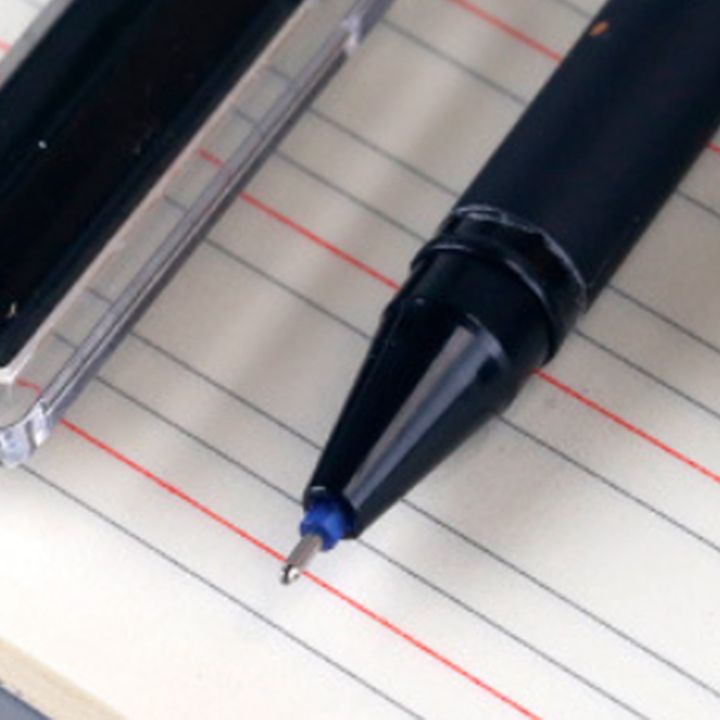 หัวปากกาปากกาหมึกเจลปากกาลูกลื่นขนาด0-5มม-12ชิ้นสำหรับใช้ในบ้าน