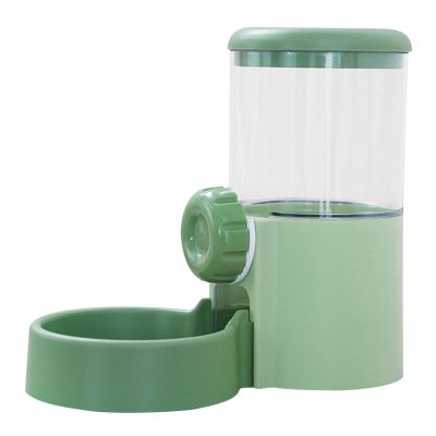 เครื่องให้อาหารอัตโนมัติ Waterer 1.2 L เครื่องจ่ายน้ำ Auto Feeders Gravity Fed For Cats &amp; Small Dogs 4.7 "Feeding Bowl