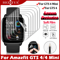 For Amazfit GTS 4 Mini ฟิล์ม Hydrogel Film Soft ฟิล์มกันรอย for Huami Amazfit GTS 4 กันรอย ฟิล์มติดนาฬิกา Protective Film Anti-scratch TPU Film