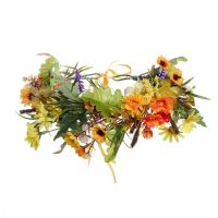 ❂✔ Crown Flower Hair Accessories Bridesmaids Floral Headband Bridesmaid - New Summer - Aliexpress