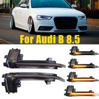 ไฟกระพริบสำหรับรถ Audi A4 A5 B8.5 S5 RS4 RS5 S4 S6แบบไดนามิกไฟกระพริบเมื่อถึงจุดระเบิด2ชิ้นปีกข้างตัวชี้กระจกที่สุดยอด