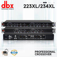 DBX 223XL 234XL แบ่งความถี่ ส่วนเสียงสเตอริโอ อินพุตและเอาต์พุตสี่ช่องพร้อมจุดครอสโอเวอร์ที่ตั้งค่าเป็น 45-960Hz หรือ 450-96kHz