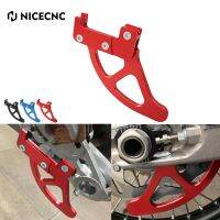 NICECNC สำหรับ Gasec 250 350 F 350F 250F EC250F 21-22 Husqvarna TE I FE 150-501 22จานเบรคหลังอุปกรณ์ป้องกันฝาครอบตัวป้องกันใบพัด