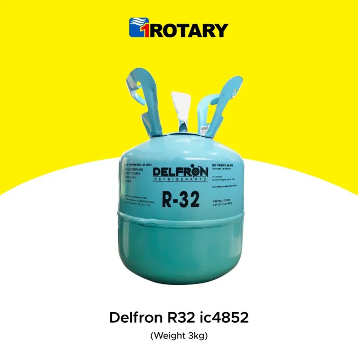 1ROTARY Delfron R32 Refrigerant Freon 3KG IC48525Hf Lazada PH