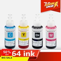 หมึกเติม หมึกปริ้น เข้ากันได้สำหรับ  Epson T664 สีดำ L110,L120,L200,L210,L350,L355,L360,L455,L550,L366 L455 L550 L555 #หมึกปริ้น  #หมึกสี  #หมึกปริ้นเตอร์  #หมึกเครื่องปริ้น hp #ตลับหมึก