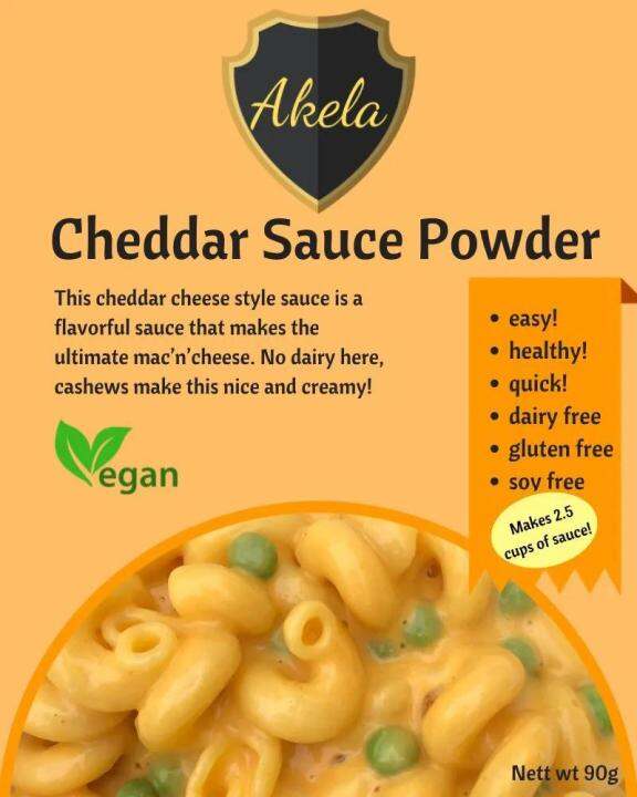 Vegan Cheddar Cheese Sauce Powder Lazada