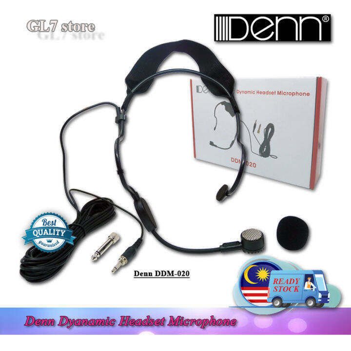 DENN DYNAMIC HEADSET MICROPHONE DDM020 HEADSET MIKROFON DENN DDM020
