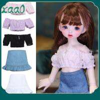 เสื้อแบบทำมือ XAA0คุณภาพสูงสำหรับตุ๊กตา30ซม. สำหรับ1/6BJD เสื้อเชิ้ตแบบลำลองสำหรับตุ๊กตาแฟชั่นเสื้อแขนสั้น