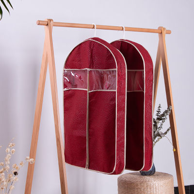 Three Dimension Type wedding dress cover,wardrobe clothes cover with zipper,garment bag with clear window,fur coat protector