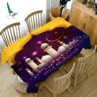 Muslim Prayer Tablecloths Home Living Room Decor Accessories Ceremony Mats Ramadan Party Decorations Corridor Balcony Supplies