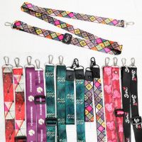 Fashion Mobile Phone Neck Strap Lanyard for ID Card Gym USB Bagde Keys Long Strap Cross Shoulder Necklace Lanyard Straps