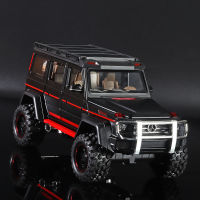 1:24 Mercedes-Benz Big G โมเดลรถจำลองดึงกลับพร้อมสเปรย์แสงสีเสียงของตกแต่งโมเดลรถ Chenghai แนะนำ