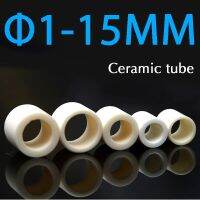 【CW】Alumina Ceramic Tube Small Porcelain Tube Corundum Wear-resistant Insulating Porcelain Bushing Thermocouple Protection Tube