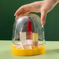 【YD】 Womens Desktop Dust Proof Storage with Lid Glaze Holder Makeup Finishing