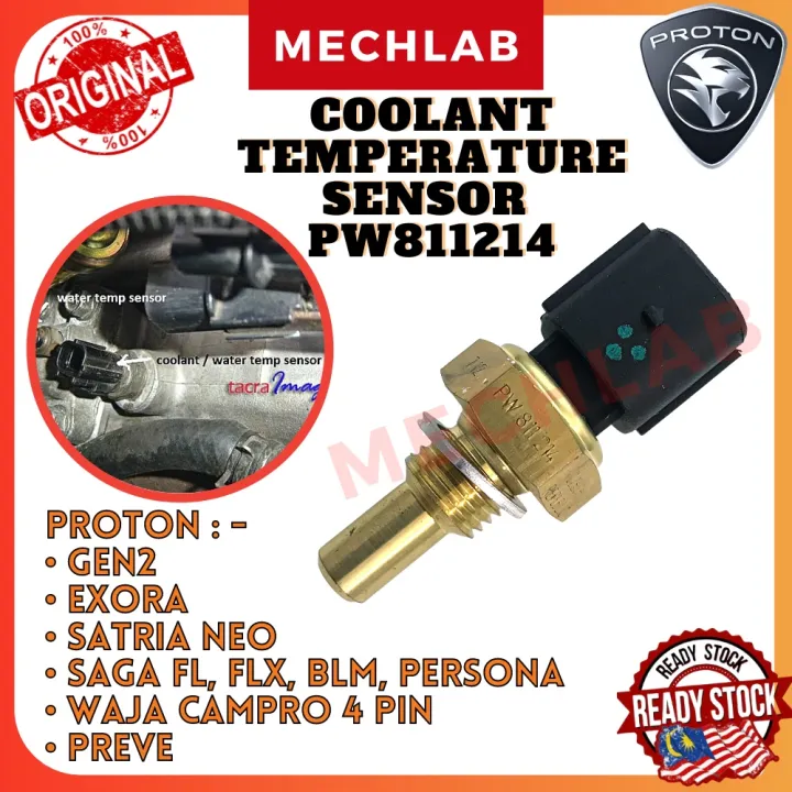 Coolant Temperature Sensor Proton Gen 2 Exora Satria Neo Saga Fl Flx Blm Persona Waja 2835