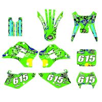 For Kawasaki KDX220 KDX220sr 1994 1995 1996 1997 1998 1999 KDX 220 Motorcycle full set of 3M graphics stickers decals kits