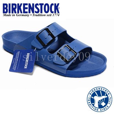 Birkenstock Birkenstock รองเท้าแตะ EVA สไตล์คลาสสิก สีฟ้า สําหรับผู้ชาย และผู้หญิง